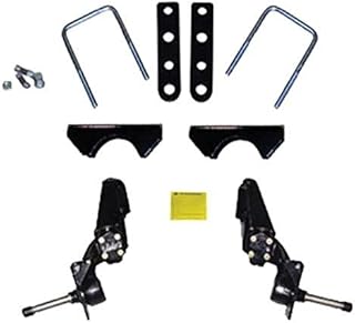 Jake's Club Car DS/Carryall Golf Cart Lift Kit | 3 Inch Spindle Lift | Compatible with 1981-Up Models with 4-Wheel Mechanical Brakes
