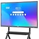 JAV Interaktives Whiteboard 55 Zoll Smart Board 4K UHD Touchscreen Android 14 mit EDLA-Zertifizierung Digitale Elektronische Whiteboard 8+128GB Eingebaute 48MP Kamera für Büro, Klassenzimmer (55 Zoll)