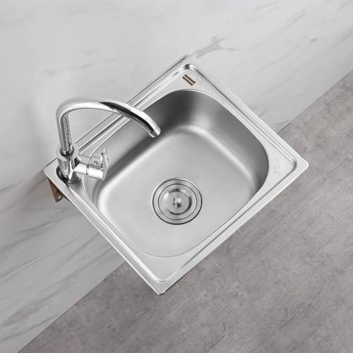 Évier d'angle compact en acier inoxydable pour l'extérieur - 4