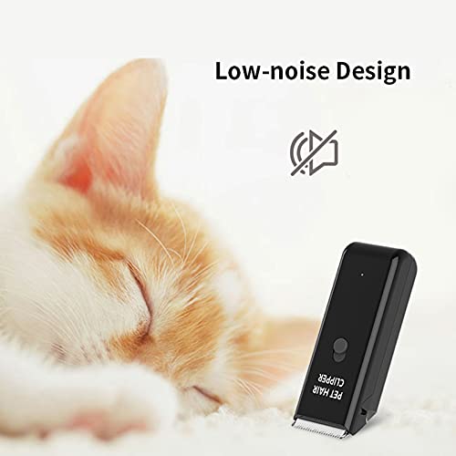 image for Grimgrow Dog Cat Home Hair Waterproof Clipper Portable Electric USB Re