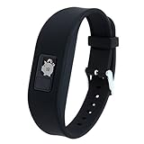 SnowCinda Silicone Wristband Replacement Bands for Garmin vivofit JR, Choice of Colors, Secure Watch Strap, XL Replacement Band