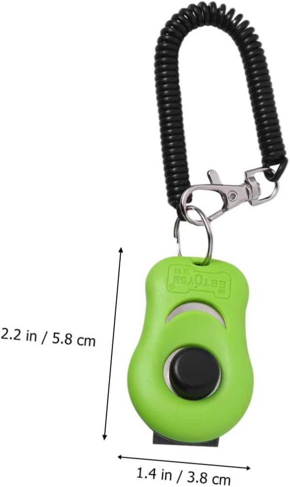 3pcs Pet Training Clicker Tool for Dogs Cats Birds for Obedience Agility Behavior Distinct Clicker Whistle for Pet Training