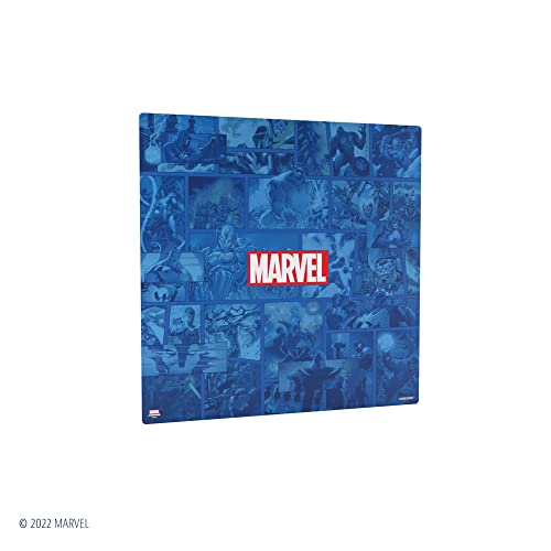Gamegenic Marvel Champions Marvel Blue Prime Game Mat XL, Multicolor, 27.5" by 27.5" - Image 2