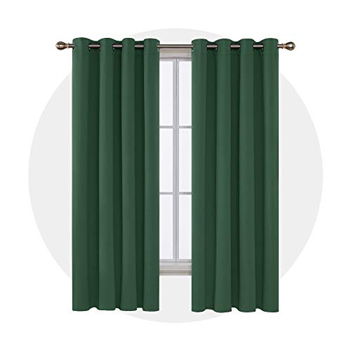 Image of Deconovo Blackout Curtain for Living Room 72 Inches Long, Door Curtain