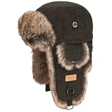 Barts Rib Bomber Cappello Aviatore, Verde (Army 0013), Taglia Unica, Unisex-Adulto