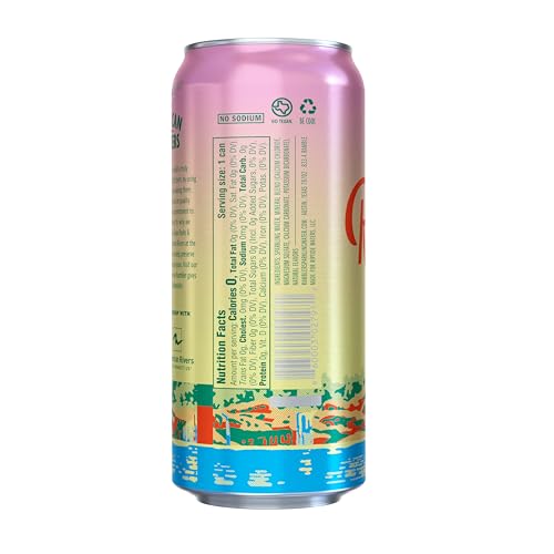 Image of AUTX RAMBLER Sparkling Water, Texas Limestone Mineral Blend, Grapefruit Flavor, 16-Ounce Tallboy Cans, 12-Pack