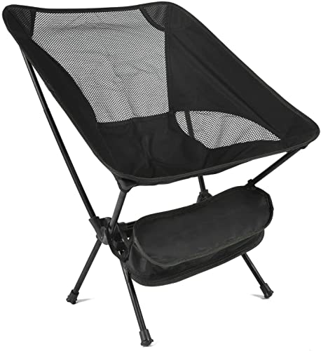 Chaise de camping ultralégère et pliante avec sac de transport pour pique-nique