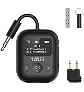 Amazon | 1Mii Bluetooth 5.3 トランスミッター Bluetooth TV