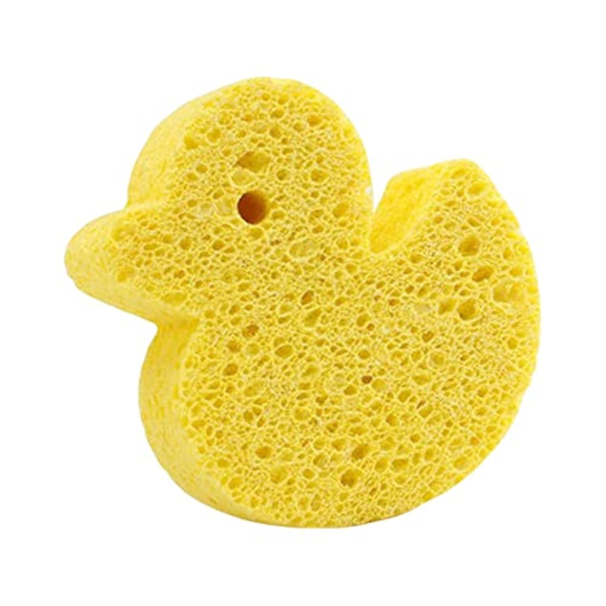 Set of 4 Cute Bathing Sponges for Children, Body Scrubber