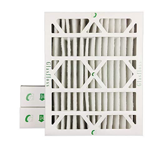 Glasfloss Zl 20X25X4 Merv 10 Pleated 4" Inch Air Filters For Ac And Furnace. 3 Pack. Actual Size: 19-1/2 X 24-1/2 X 3-3/4 #TOP3