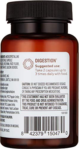 Amazon Brand - Revly Digestive Enzyme Complex, Supports Healthy Digestion, 45 Servings, 90 Count (Pack Of 1) #TOP1