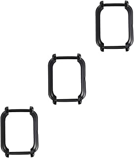 PartyKindom 3 Peças Capa Protetora Moldura De Tela Reloj Inteligente Protetores De Tela Capa De Relógio Para Bip Se Protetor De Tela Bip Lite Moldura De Relógio Acessórios Capa De Relógio