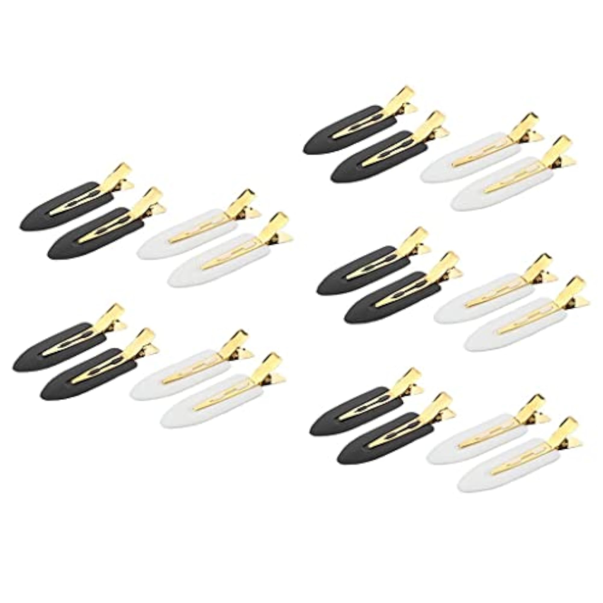 20x No Bend Hair Clips, Makeup Clamps for Hair Styling