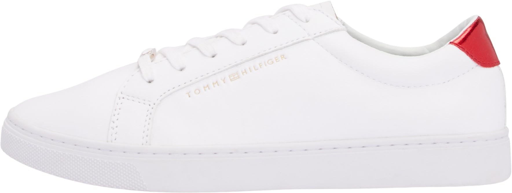 Tommy Hilfiger Women's Essential Trainers White Size 6 (39)
