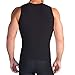 MARENA Recovery Men's Surgical Vest, Black, L