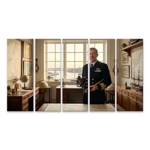 Tableau sur toile marine majestueux islandburner décoration murale salon XXL