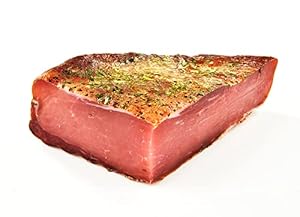 Südtiroler Alpenkräuter Schinken 350g - magerer Schinken mit Kräutern aus Südtirol - Speck Spezialität von Viktor Kofler/Lana