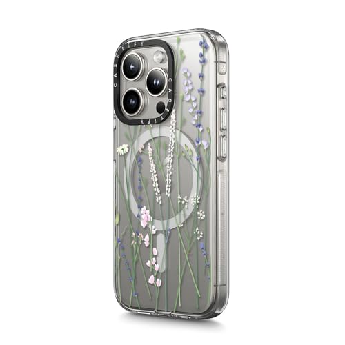 CASETiFY Clear iPhone 15 Pro Case [Not Yellowing / 6.6 ft. 3X Military Grade Drop Protection/Compatible with Magsafe] - Gigi Garden Florals - Clear by CASETiFY - Used condition - Image 5