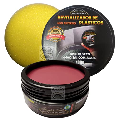 Cera Revitalizadora de Para-choques e Plásticos com Carnaúba