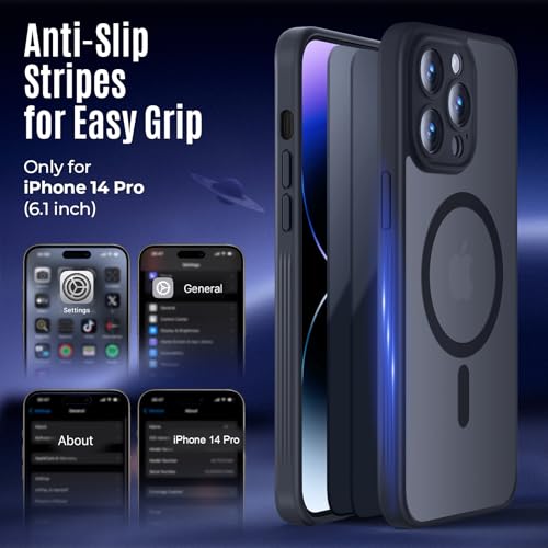 Image of Symcele Designed for iPhone 14 Pro Case, Black