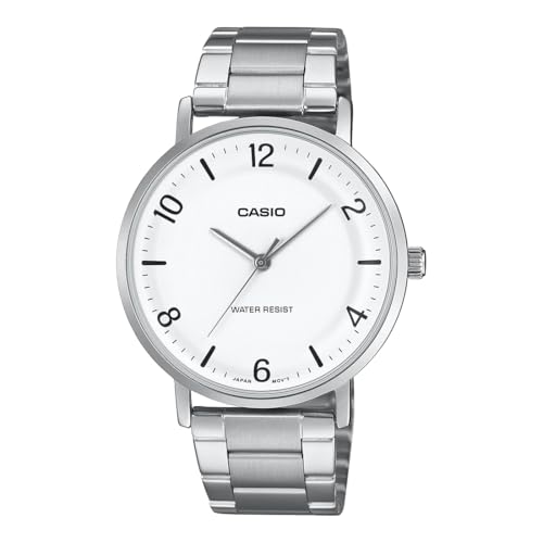 Casio Enticer Men MTP-VT03D-7BDF Analog White Dial Men (A2407)