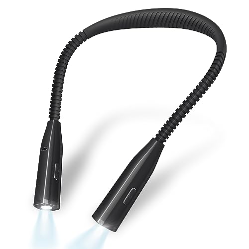 Lepower-Tec L-001-01-22-BK-US Neck Reading Light, 3-Color & 5-Brightness Neck Light, Book Light thumb #7