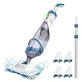 ENHULK Pool Vacuum for Above Ground Pool, Upgraded 13.4' Wide...