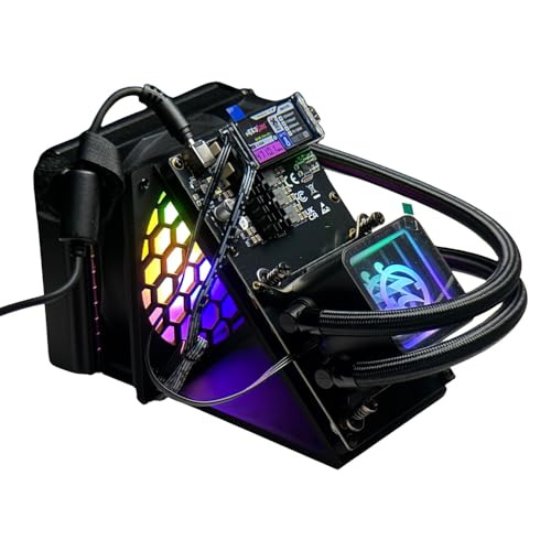 NerdQaxe++ Hydro | 4.8TH/s High-Efficiency Bitcoin Miner | 4X BM1370 ASIC, 78W, 15J/Th | Open-Source Crypto Machine with