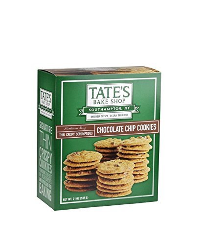 Tate's Bake Shop Chocolate Chip Cookies, Family Size 3 Pack Jjs( 21 oz each )