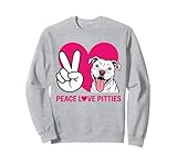 pit bull pittie rescue dog lover peace love pitbull advocate felpa