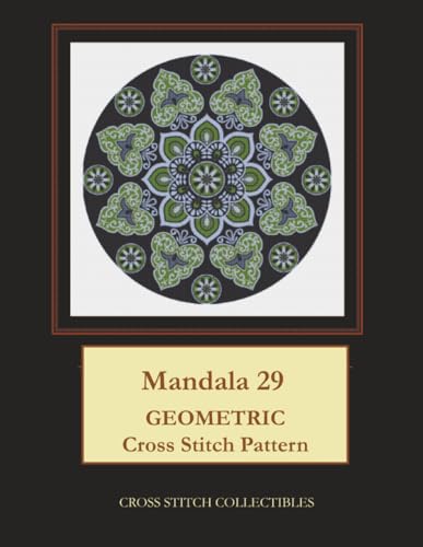 Mandala 29: Geometric Cross Stitch Pattern