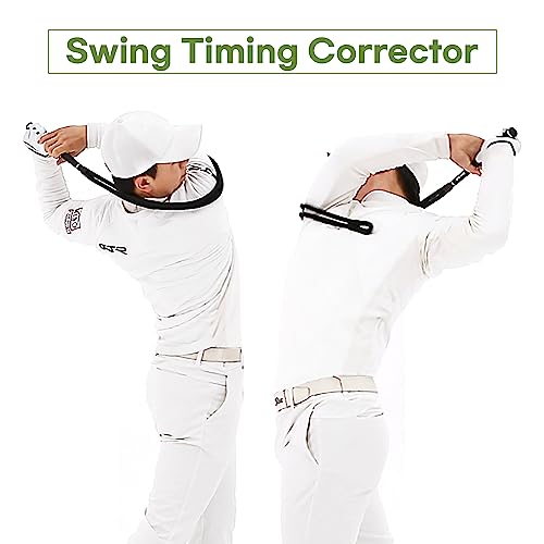 Image of Golf Swing Training Aid - Premium Rope Trainer Equipment (RopeSwing)