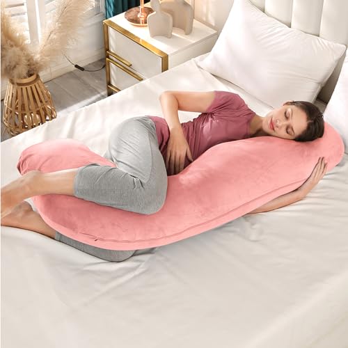image for BATTOP Pregnancy Pillow for Sleeping,Body Maternity Pillow with Remova