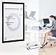 Durable Info-Rahmen Duraframe (A4, selbstklebend mit Magnetverschluss) 10 Stück, schwarz, 488201