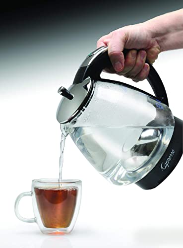 Tetera eléctrica Capresso vidrio y acero inoxidable 6 tazas miniatura 4
