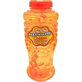 Cheese Scented Bubbles for Dogs! 8 oz Bottle of 100% Non Toxic Dog Bubbles. Tear Free!