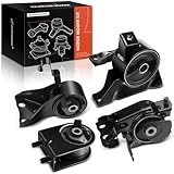 A-Premium 4PCS Engine Motor Mount and Transmission Mount Set [Manual Transmission] Compatible with Mazda Protege 1999-2003, Protege5 2002-2003, L4 1.8L 2.0L, Replace# B25D39050, BL3K39070A