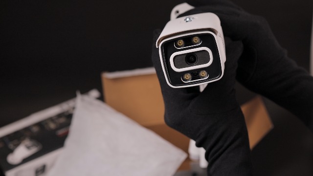 Buy ZXNET 4MP IP Full Color Bullet Inbuilt Audio Outdoor Security