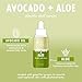 ColourPop Fourth Ray Beauty Avocado + Aloe Double Shot Face Serum - Nourishing & Hydrating Serum with Antioxidant-Rich Avocado Oil & Aloe to Soften Skin (.95 fl oz)