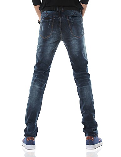 Demon&Hunter 817 Series Slim Fit Jeans for Men Stretch Classic 5-Pocket2