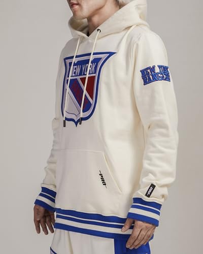 Image of Pro Standard Men's NHL Retro Classics Brushed Back French Terry Pull Over Hoodie