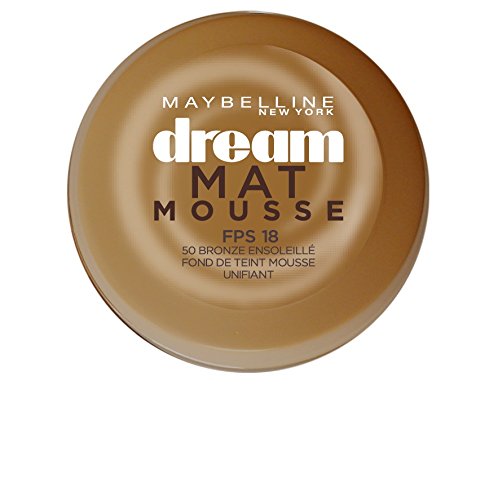 GEMEY MAYBELLINE Dream Mat Mousse Fond de Teint Blisters 50 Sun Bronze
