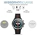 Diruite 3-Pack for Fossil Sport 43mm 2018 Screen Protector Tempered Glass for Fossil Sport 43mm Gen 4 Watch [2.5D 9H Hardness] [Anti-Scratch] [No-Bubble]