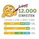 WhatsApp SIM Prepaid - Starterpaket mit 15 EUR Guthabenwert, ohne Vertragsbindung, Option mit 12.000 Einheiten (MB/MIN/SMS), Surf-Geschwindigkeit: 50 MBit/s 5G