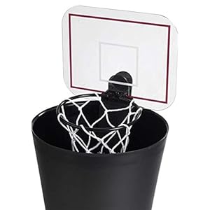 Basketball Korb Vuilnisbak/prullenbak met geluid, kleurrijk