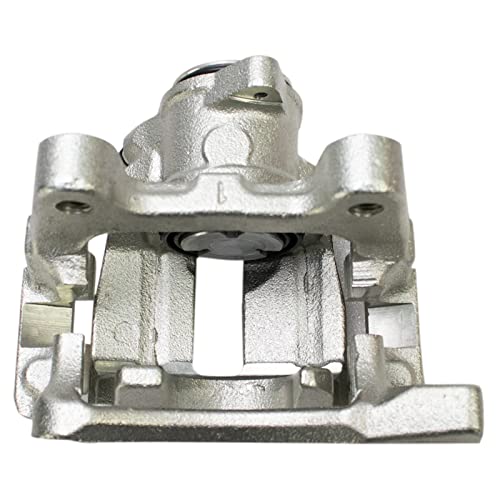 Image of TRQ Rear Brake Caliper Set Zinc Coated Brackets Hardware Compatible with 2015 Audi Q3 Q3 Quattro 2009-2017 Volkswagen CC Passat Tiguan 2018 Tiguan Limited