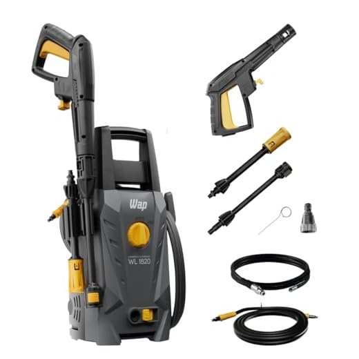 WAP Desobstruidora e Lavadora de Alta Pressão WL 1820 ULTRA, 330L/h, Bico Regulável e Mangueira Desobstrução, 1400W 220V