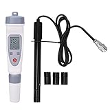 Digital Dissolved Meter -70A Portable Pen Water Quality Monitor Dissolved Oxygen Meter with Backlight 0.0-20.0mg/L ±0.3mg/L for Freshwater Culture/Mariculture/Swimming Pool