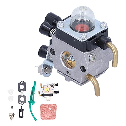 Fdit Carburetor Carb Kit Replacement Fit for STIHL fs38 fs45 fs46 fs55 km55 fs85 String Trimmer Parts String Trimmer Weed Eater with Tune Up Kit