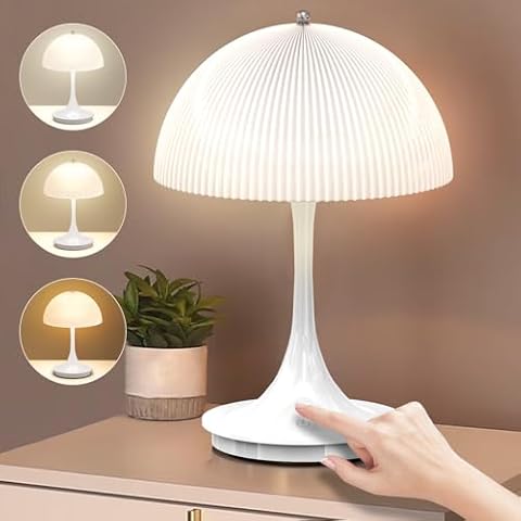 Onherm Lampe de Table LED Sans fil Rechargeable Lampe Cover